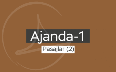 Ajanda-1, Pasajlar (2)